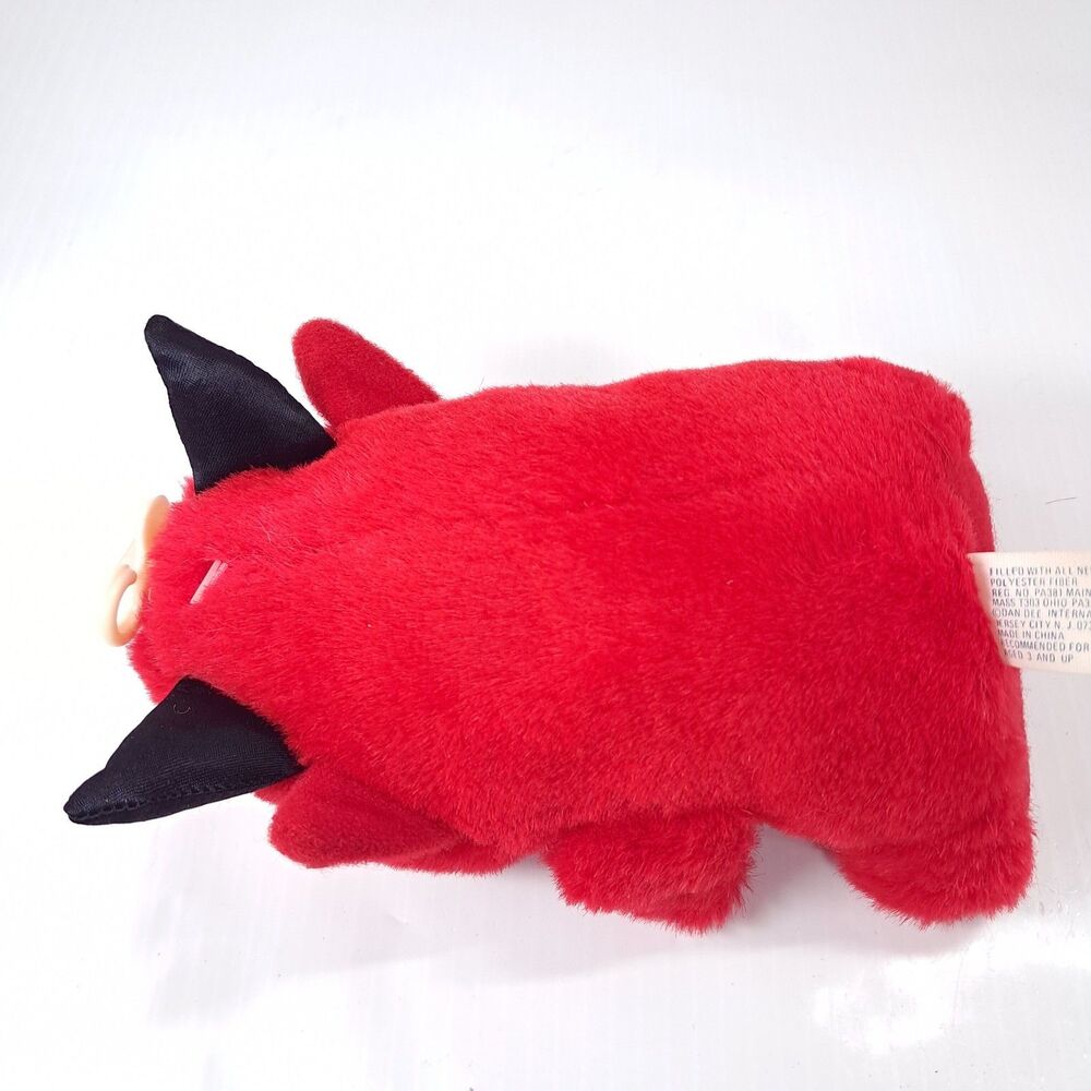 Vintage Dan Dee Red Hot Lover Plush Red Devil Valentine's Day Heart toy - Picture 4 of 5